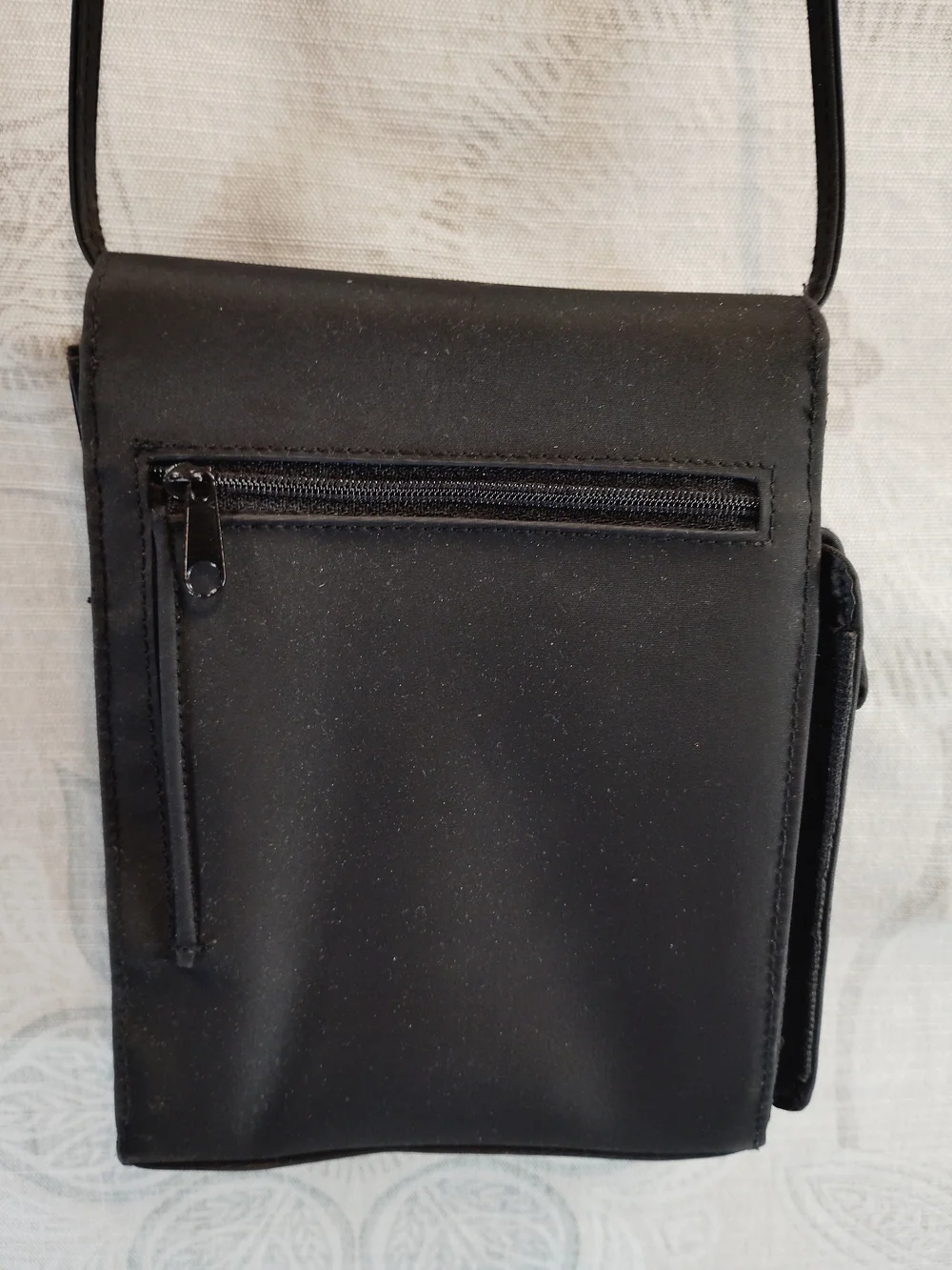 Black Crossbody Phone Bag - Compact Women's Shoulder Bag